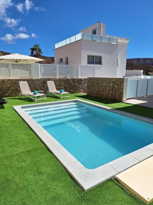 Malibu Mogan Secret Pool Villa - Piscina Privada Y Climatizada - Exclusive Heated Pool La Playa de Tauro Zewnętrze zdjęcie